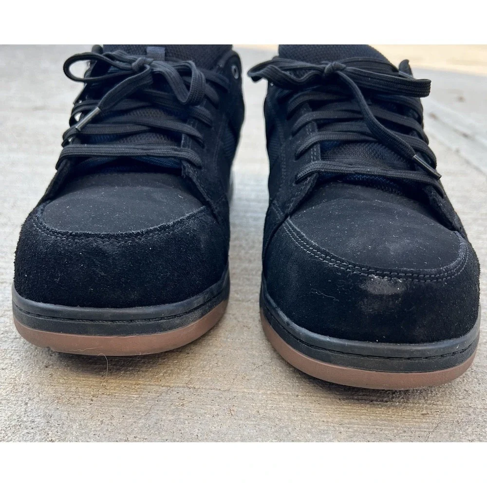 Brahma Grate II Steel Toe Work Shoes Black Suede Men's 13‎